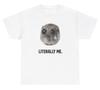 Literally Me Crying Hamster Meme T Shirt Funny Animal Lover Viral Humor Tee Unisex T-Shirt