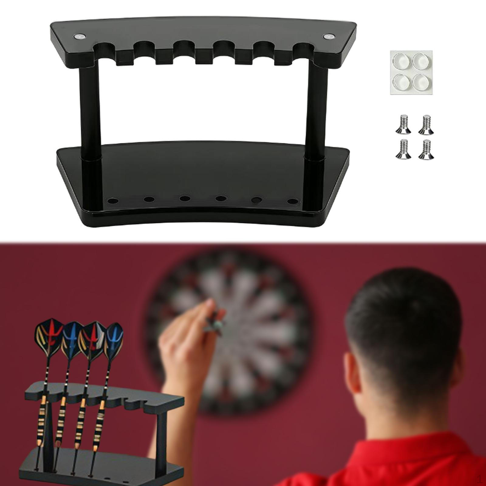 

Acrylic Holder Stand, Desktop Stable Black Organizer for Club, Game Room,Practical Desk or Shelf