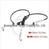 Black Leather Clutch Cable (1.9M) for FLHTCU, FLHRC, FLHR, FLHX 2008-2013 Models