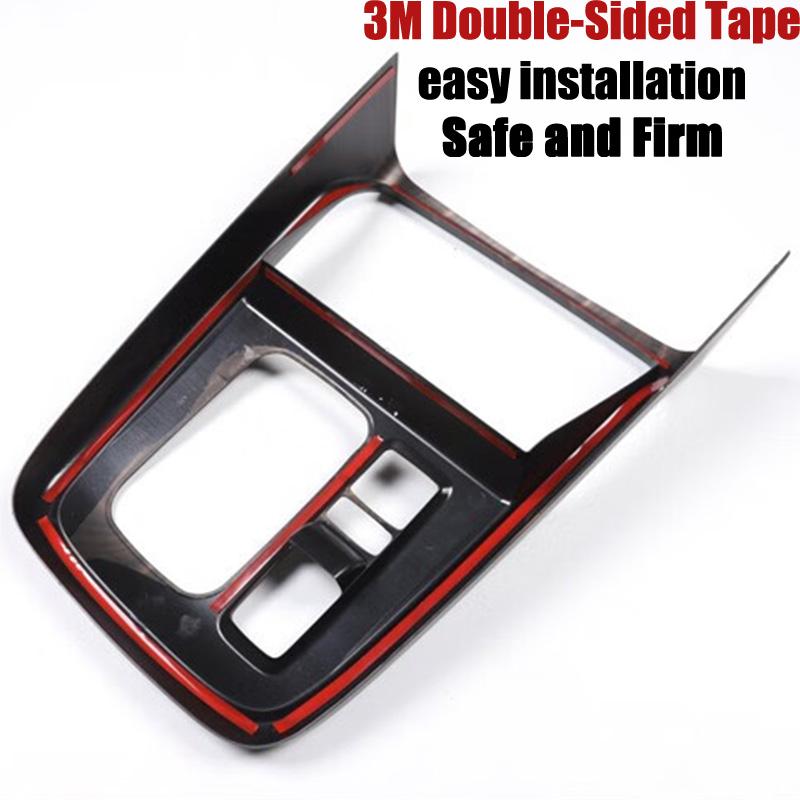 Central Armrest Box Cover Decoration Frame Trim Sticker For Honda CR-V CRV 2023 ABS Car Styling