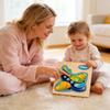 Wooden 3D Jigsaw Puzzle For Kids Educational Toys Cartoon Animal Vehicle Traffic Early Learning Intelligence Toy