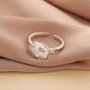 Personality Creative Popular Exquisite 925 Sterling Silver Jewelry Pull Fresh Joints Pig Animal Accessories Opening Rings  R269
