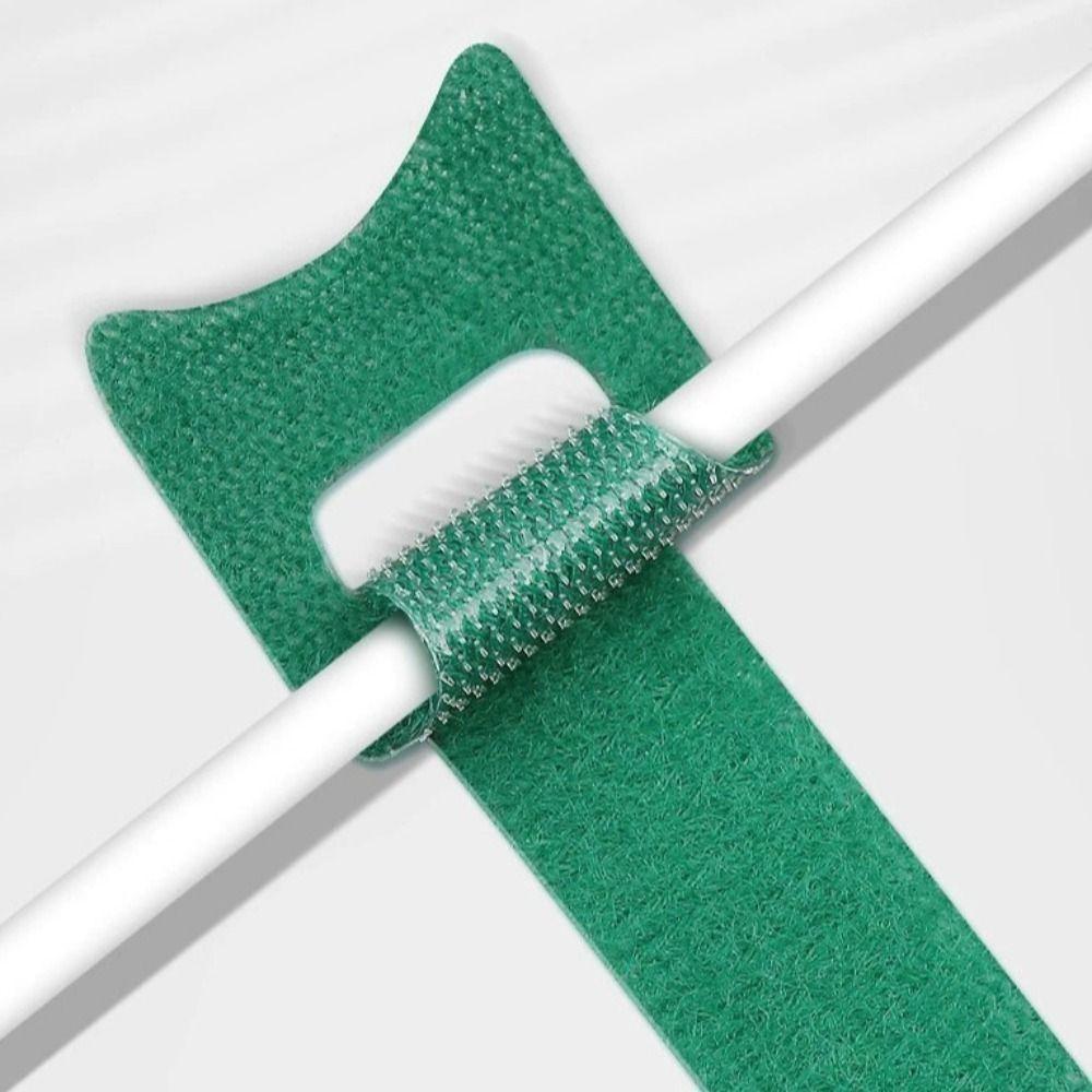 50 Pcs Cord Organizer Nylon Fastening Cable Ties Hook Loop Cable Management  Audio Cables