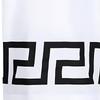 Versace T-Shirts Men's White Crew Neck Moderate Straight Fit A88560-A235263-A1001