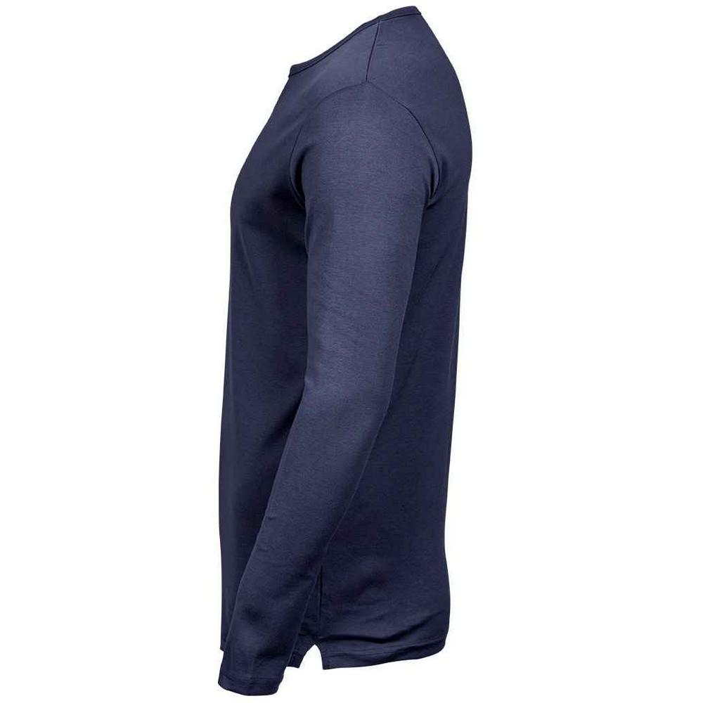Tee Jays Mens Interlocking Long-Sleeved T-Shirt