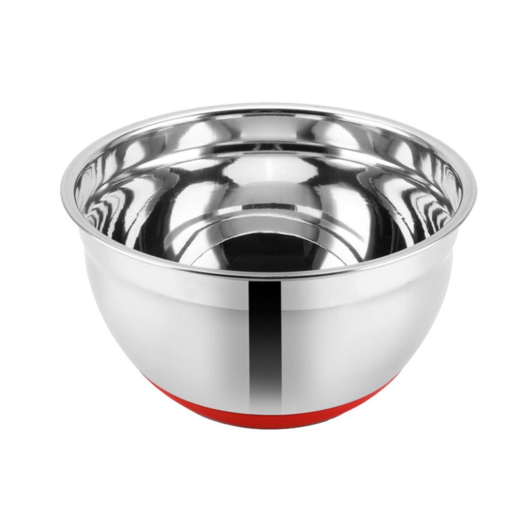 Mixing Bowl Eco-friendly Rust-proof Stainless Steel Mirror Finish Stirring Bowl