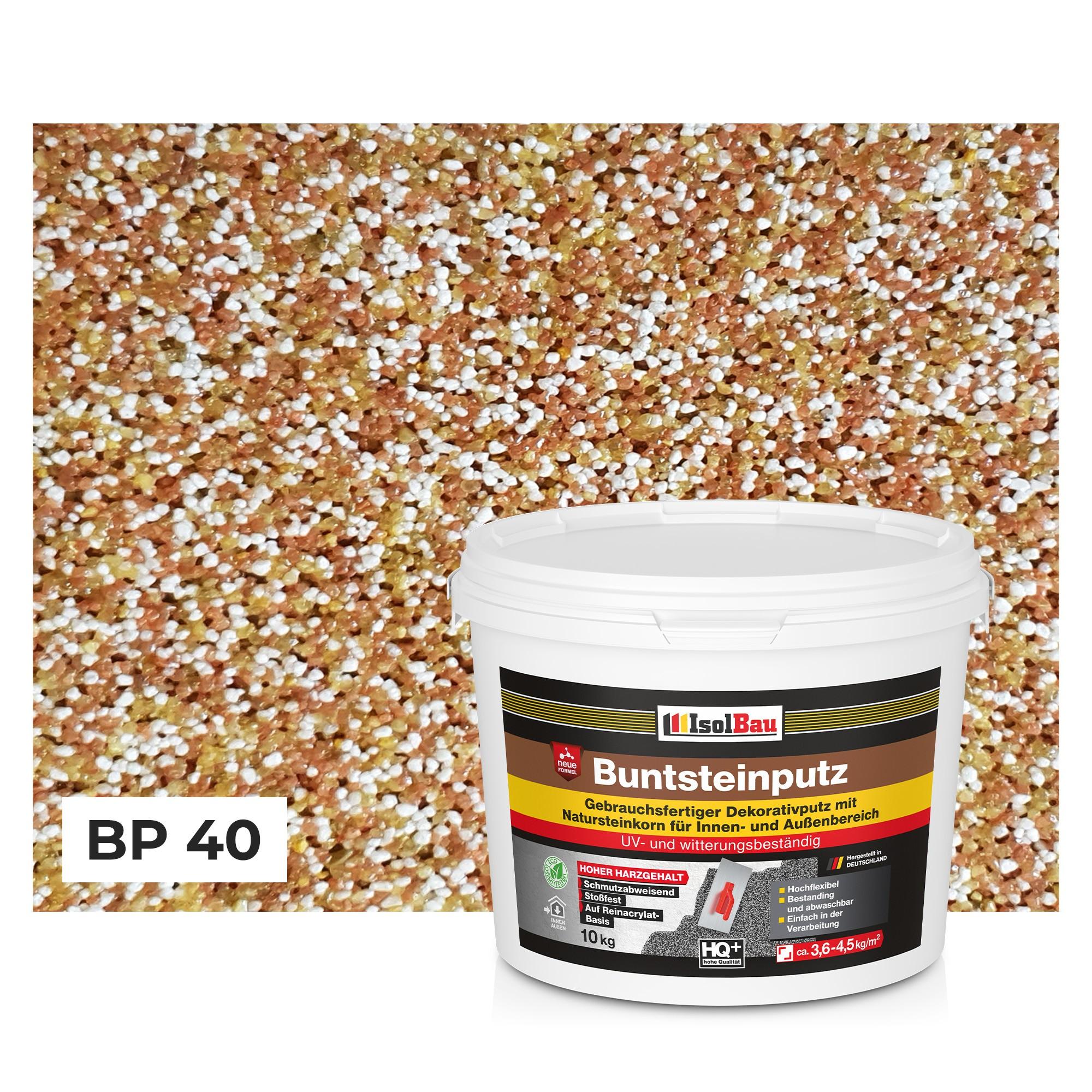 IsolBau Mosaic Plaster Mosaikputz BP40 -
