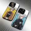 Anime G-GIRLS BAND C-CRY Phone Case For iPhone 16 17 15 14 12 13 Pro Max Black Candy Matte Shockproof Cover