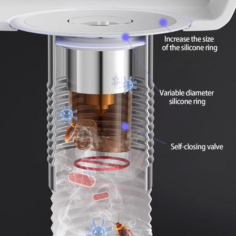 Drain Filter Bounce Cores Sink Drain Plug Sink Basins Drain Basket Sink Stoppers for Bathroom Kitchen Enduring