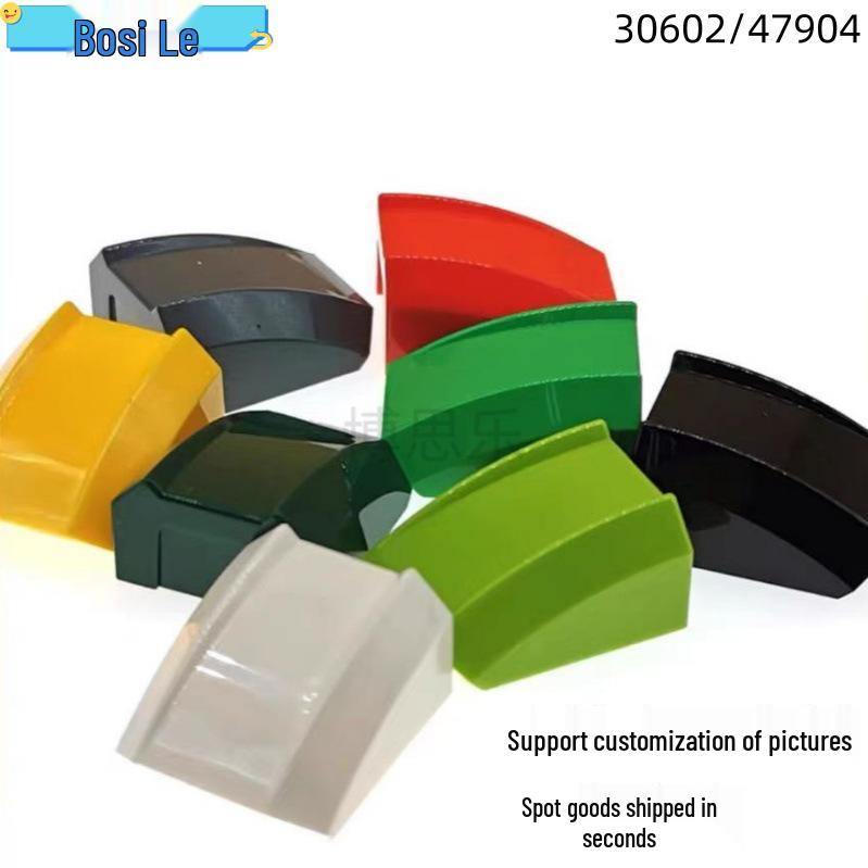 Domestic LEGO-Compatible Curved 2x2 Slope Bricks Educational Building Blocks Toy 100g (approx. 106 pieces)