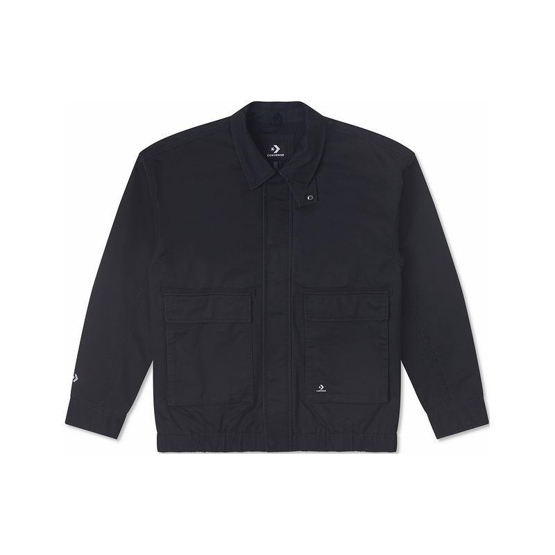 Converse Transitional Jacket Asia Sizing Black Men s 10026903-A02 L
