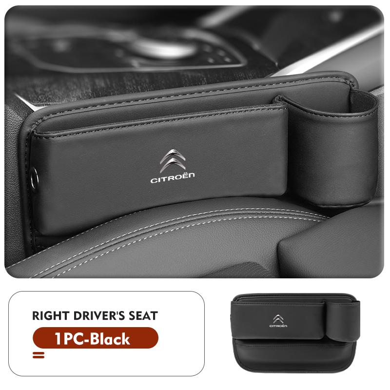 Car Seat Gap Filler Storage Box Water Cup Holder Accessories For Citroen C5 C1 C2 C6 C4L DS3 DS4 DS5 C-Elysee Grand Berlingo