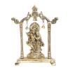 Metal Radha Krishna Statue Gold Plated Decor Your Home,Office & Radha Krishna Murti Idol Showpiece Figurines