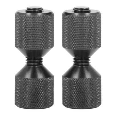 2pz Spilli di Allineamento Flange Alluminio Anodizzato 1‑1 8in Set di Spilli a Doppio Foro per Flange 150LB da 0.5 a 14in
