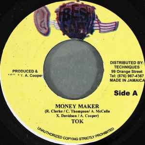 

7inch Record T.O.K. - Money Maker none Fresh Ear 2004 Jamaica Reggae, Ska & Dub Used