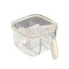 4- Sealed Seasoning Box Integrated Kitchen Sugar Storage Container