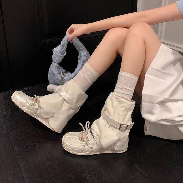 Fashion retro square pants shoes light ** fork straps casual single shoes women's summer ballet Mary Jane shoes