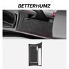 Betterhumz For Mazda 3 Axela 2010-2013 Made of Alcantara Center Console Water Cup Panel Trim Stickers Car Interior Accessories