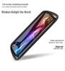 HD Dual Lens Dash Cam with Full-Screen Rearview Mirror for Front and Rear Recording
