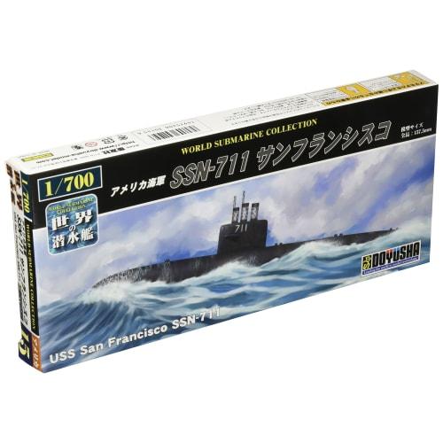 

Doyusha 1/700 World Submarine Series No. 15 SSN-711 Plastic Model WSC-15