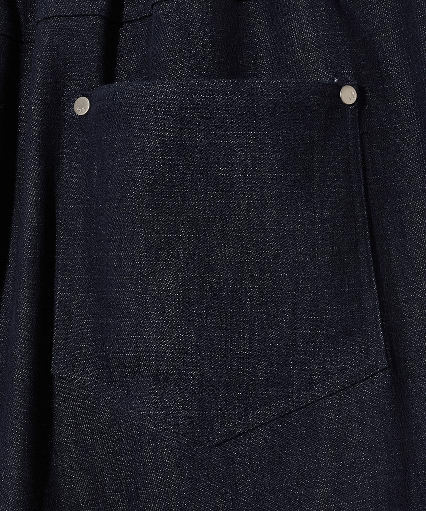 DIAMOND LAYLA Unmodified Denim String Wide Pants P16 Blue Denim