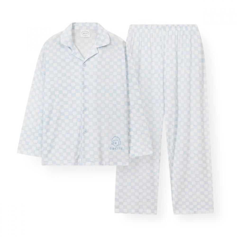 Orcite Men S Long Sleeve Pajama Set H204 M