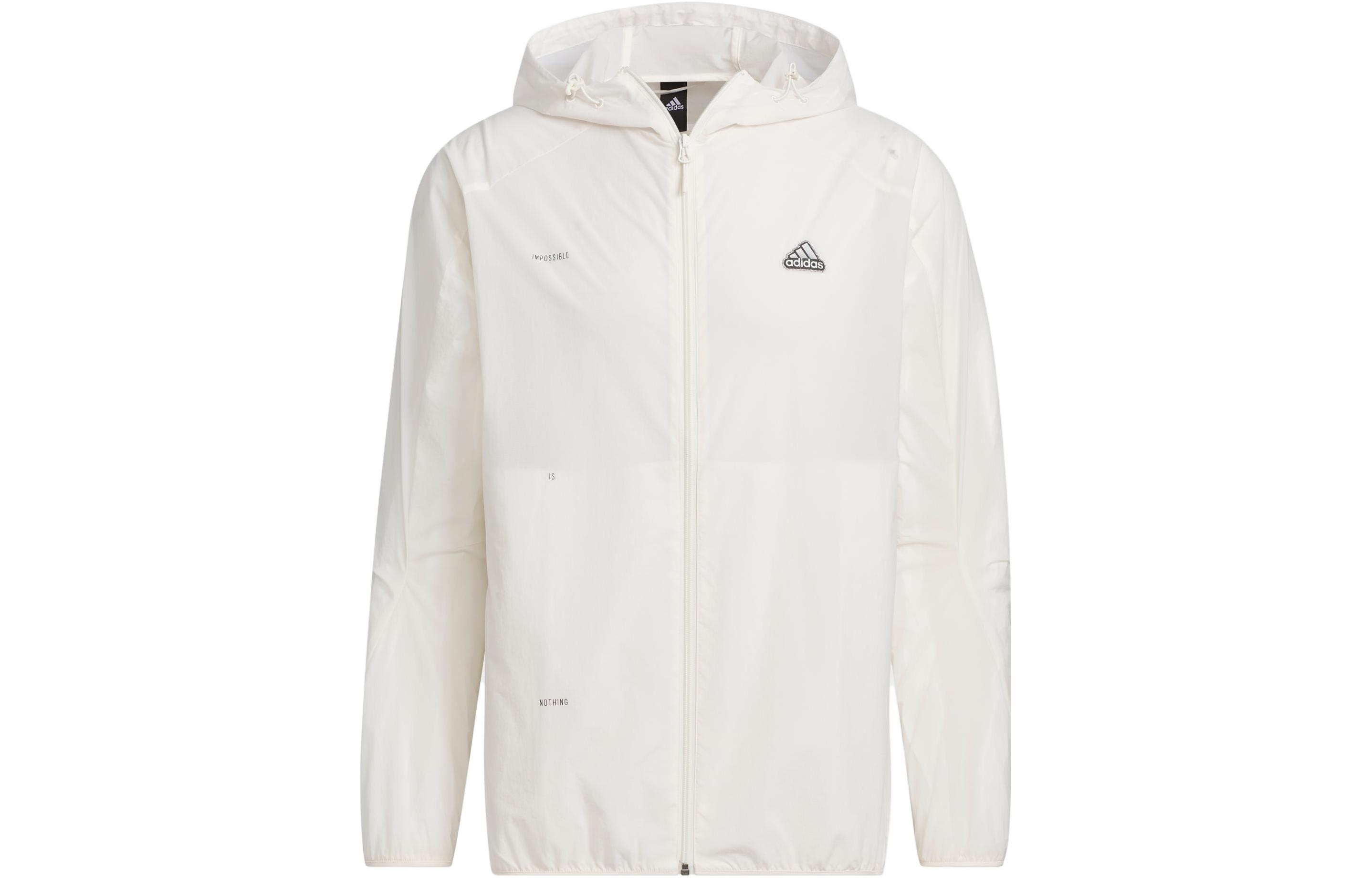 Adidas Jackets Men s Pink White Hooded Moderate Other IA8136 XXL