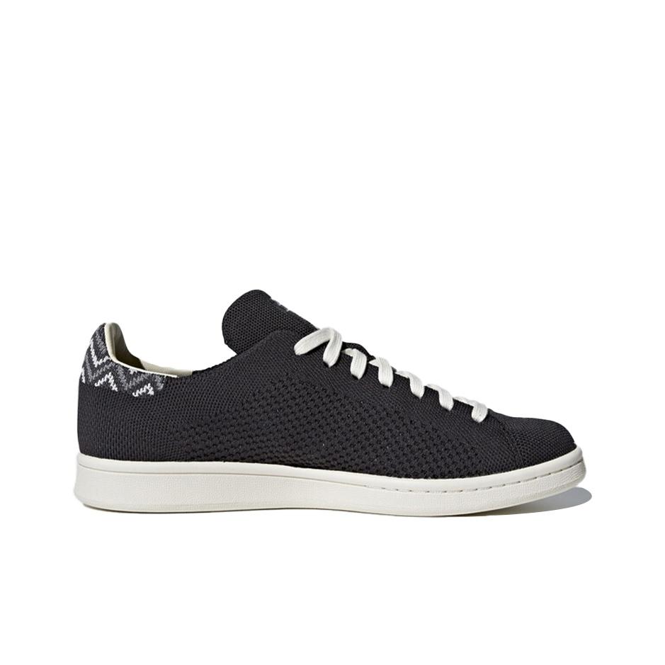 adidas Originals Stan Smith Primeknit Low-Top Sneakers Unisex Sneakers Black White CQ2651