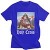 Classic Not Today Satan Jesus Crossover Basketball Holy Cross T Shirt Unisex Tshirts Casual Graphic Tee Tops Slim Fit Clothes