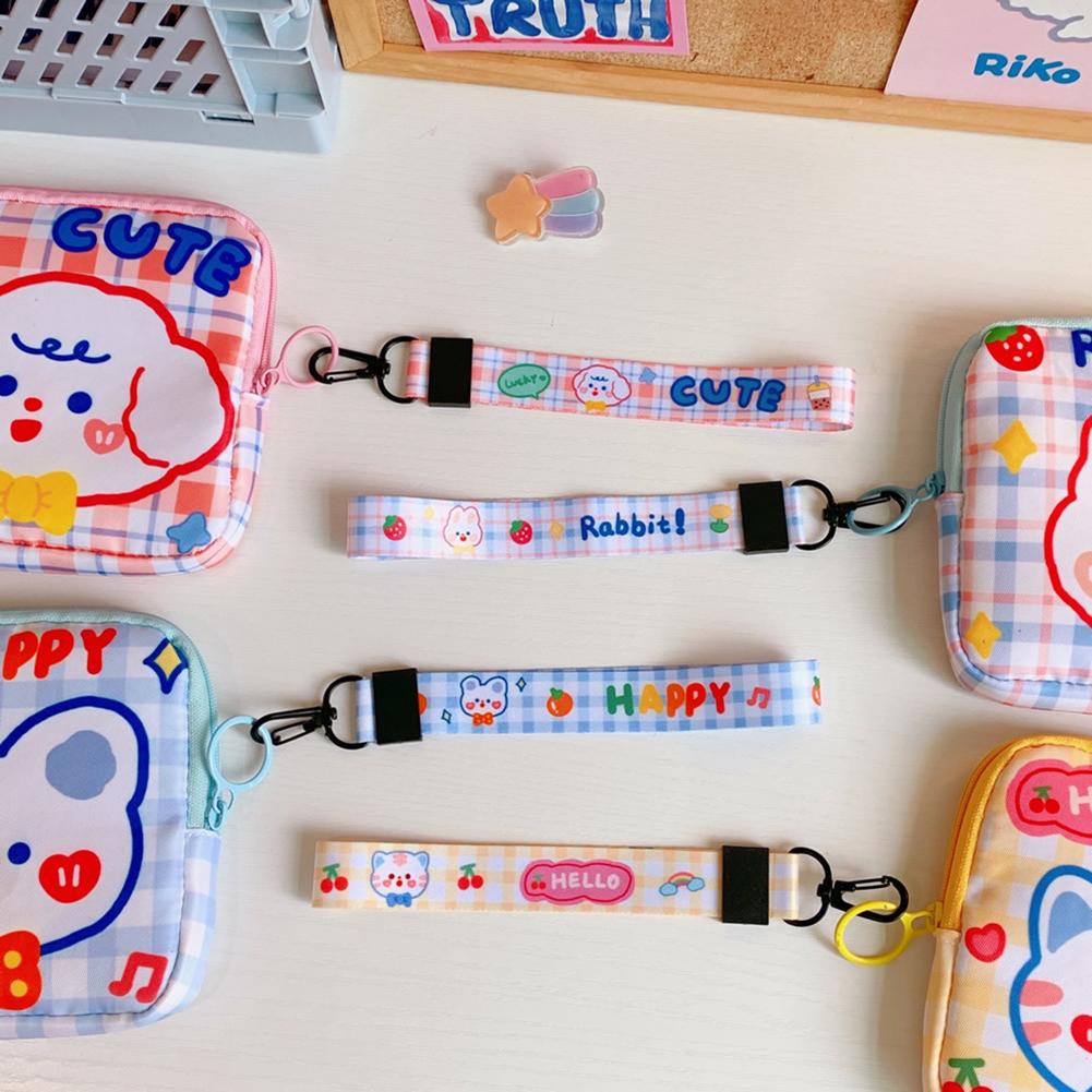 Girls Sanitary Napkin Storage Bag Cute Sweet Portable Large-capacity Key Headphone Handbag