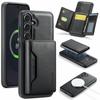 MAGKING K2 Series For Samsung Galaxy S25 FE Case Compatible with MagSafe PC+TPU+PU Phone Cover