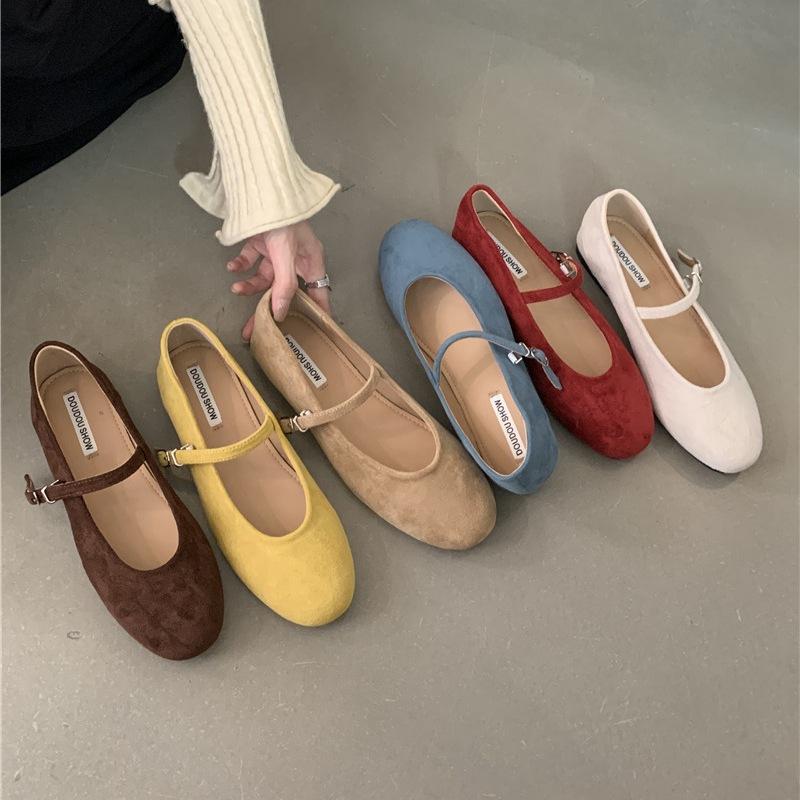 2026 New Brand Women Flat Shoes Fashion Mesh Ladies Elegant Mary Jane Shoes Soft Sole Outdoor Dress Ballerinas