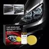 Car Headlight Restoration Kit Headlight Lampshade Scratches Stains Polished Renovated Maintenance Cleaning Antioxidant Coating