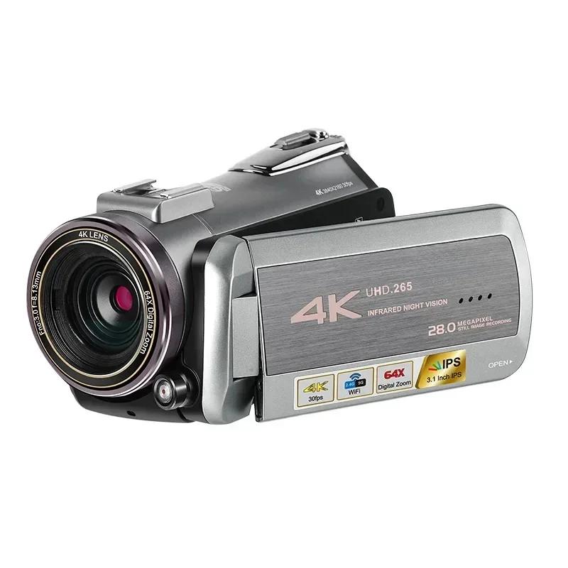 Camcorder Video Camera 4k Professional AZ50 64X Digital Zoom Night Vision WiFi Filmadora for YouTube Vlog Blogger