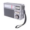   Solar Radio Portable AM FM SW Radio Support Rechargble Battery and Solar Panels Power Supply for Camping Outdoor Activities