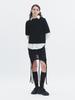 HAVELESS Sofy Alpaca Round Knit Top Black