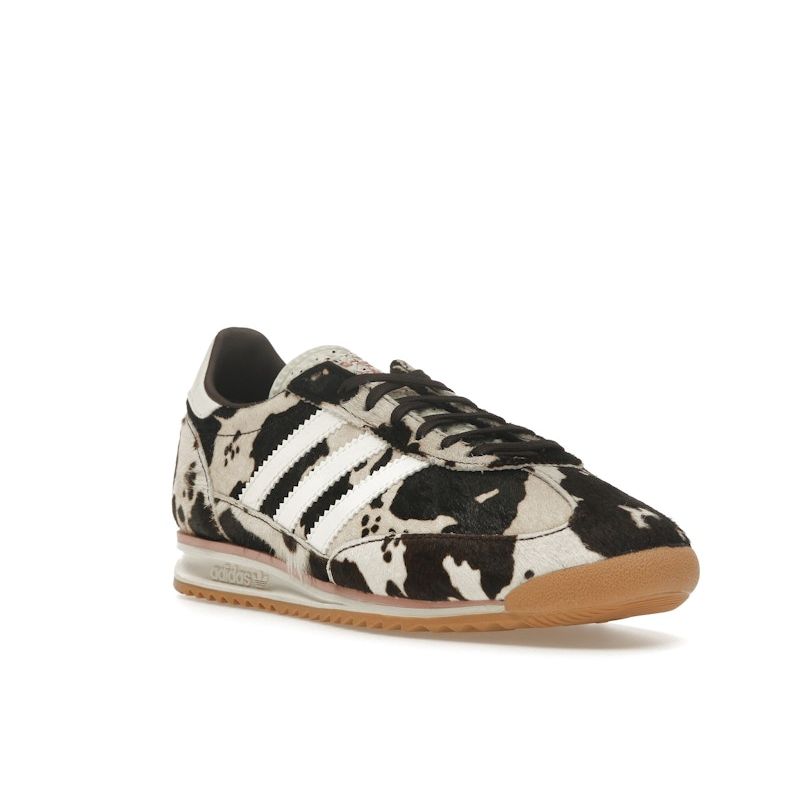 Adidas SL72 OG Cow Print Women Sneakers Cream JR1255