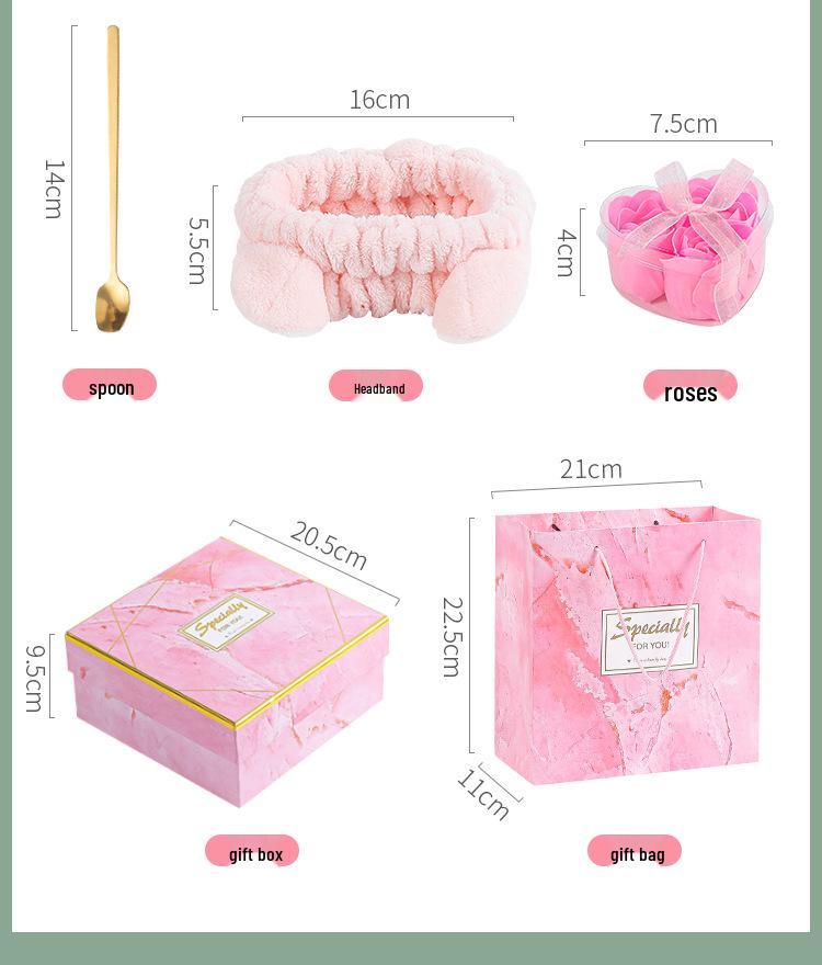 Geschenkset für Damen: Keramiktasse & Handtuch für Hochzeiten, Geburtstage, Partys und Abschlussfeiern