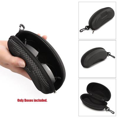 Grey/Black Color EVA Snow Ski Zipper Hard Box Glasses Holder Eyewear Case Sunglasses Carrying Cases