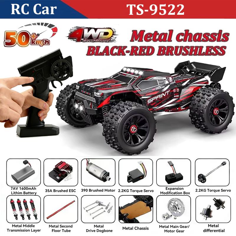 

WLtoys 9522 PRO 85KM/H High-speed RC Car Brushless 4WD Drive Off-road Drift 1:16 Professional Racing Car 9522 50KM/H Boy s Toy