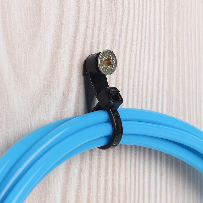 100 Stück Hochleistungs-Nylon-Kabelbinder mit festem Kopf Multifunktionaler selbstsichernder Kabelbinder für das Kabelmanagement im Innen- und Außenbereich