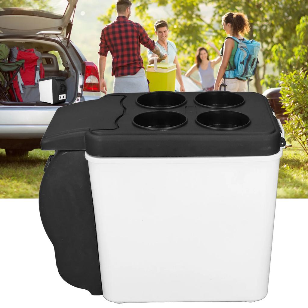 6L Cooling And Heating Freezer Box Electric Mini Car Refrigerator 12V Portable Auto Camping Fridge Electrical Appliances Amagi