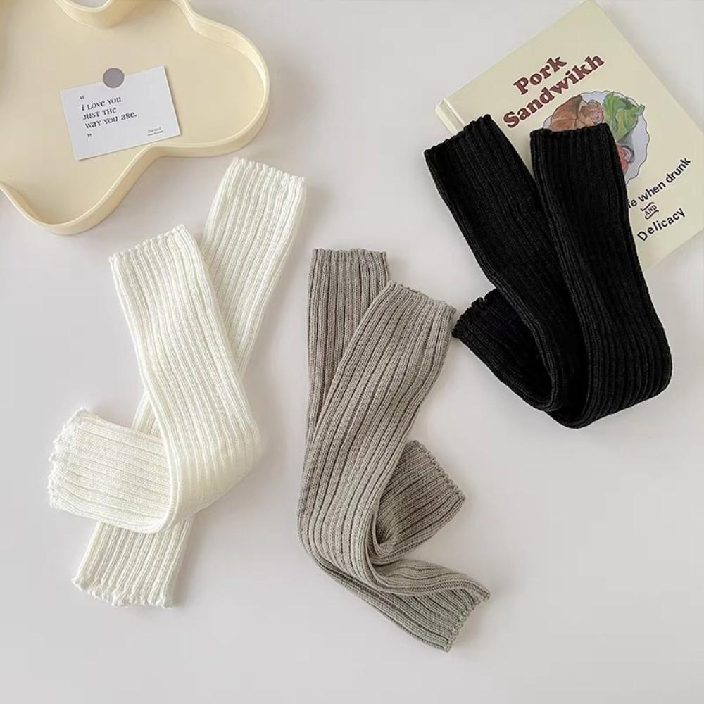 Kältefeste lange Socken Häkel-Fußwärmersocke Neue Stulpen Herbst Winter