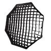 TRIOPO S55 Diameter 55cm Honeycomb Grid Octagon Softbox Reflector Diffuser for Studio Speedlite Flash Softbox