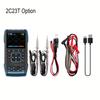 2C23T Handheld Digital Oscilloscope Multimeter + Function Signal Generator 2023 Latest 3in1 Dual Channel 10MHZ*2 50MS/s
