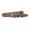 Strap Leather Fashion Belt Zinc Zinc Alloy Buckle Korean Style Waistband  Dress Decoration