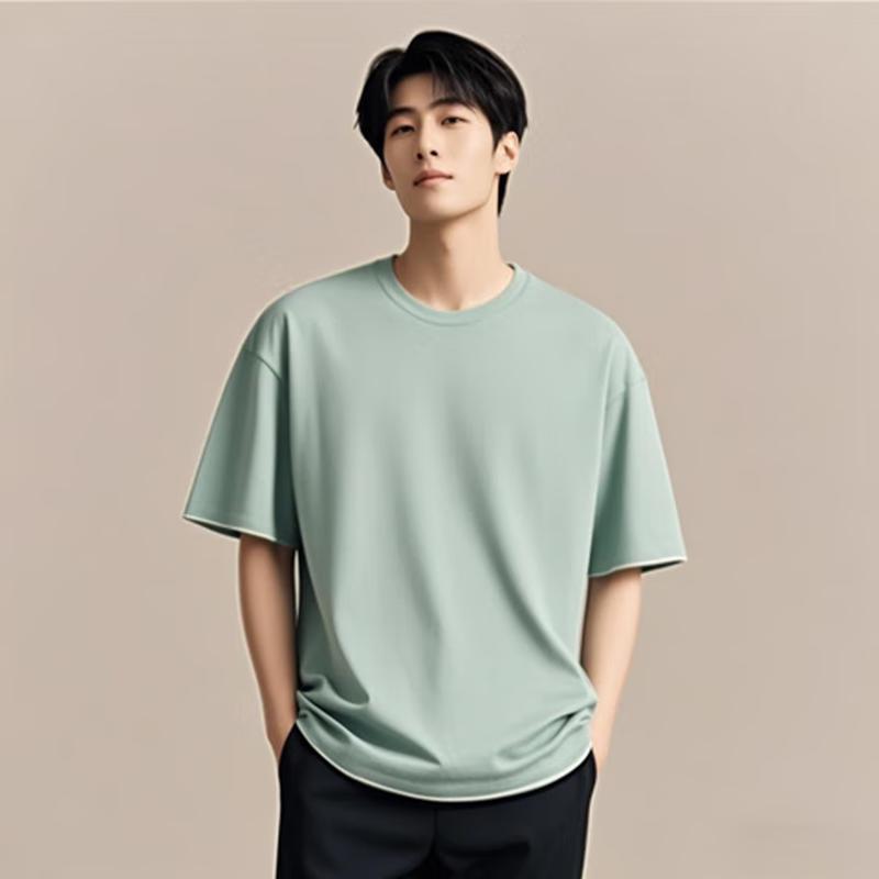 

Футболка с коротким рукавом Qijian с жидким аммиаком M