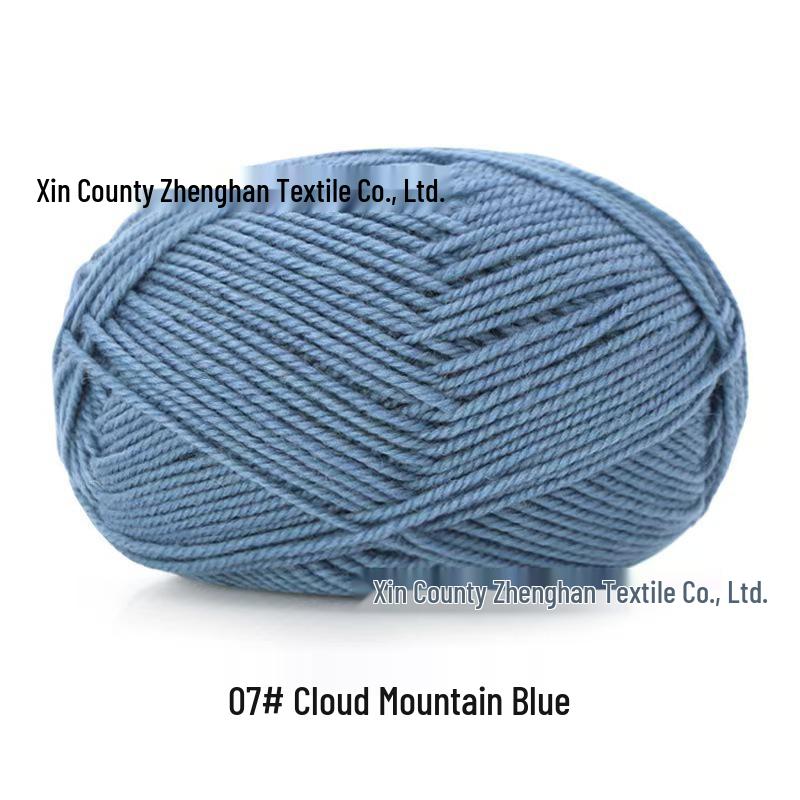 Snowy Velvet 3-Ply Medium Thick Yarn Kit: Knitting Needles, Scarf, Sweater, Baby Yarn, Crochet, DIY Material.