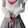 2pack Adjustable Lolitas Fashion Arm Sleeves Stylish Knitted Arm Sleeves Schoolgirl Cosplay Accessories