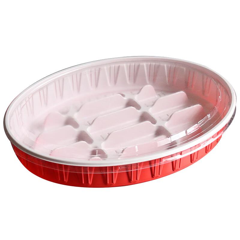 Handun Medium Disposable Dumpling Box with Partitions, 300 Count